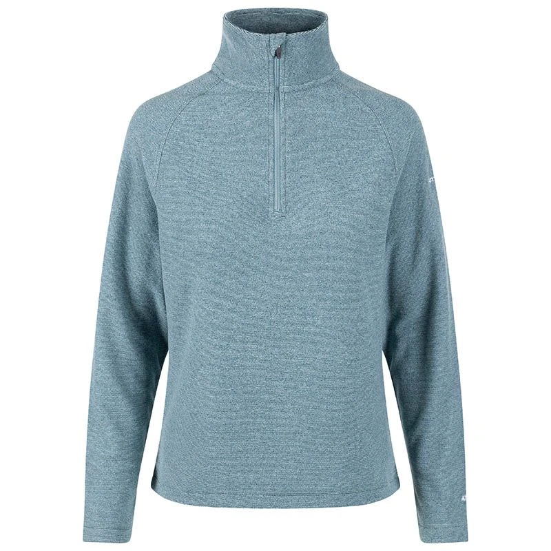 Trespass Women's Half Zip Fleece Top Storm Blue 1 Trespass Women's Half Zip Fleece Top Storm Blue