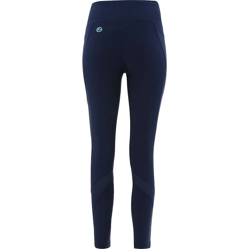Women's Pluto 7/8 Leggings Marine / Green 2 Women's Pluto 7/8 Leggings Marine / Green - Image 2