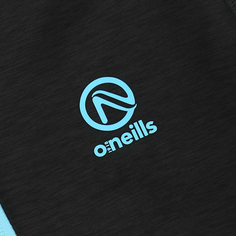 Women's Pluto Brushed Half Zip Top Dark Grey / Blue 4 Women's Pluto Brushed Half Zip Top Dark Grey / Blue - Image 4