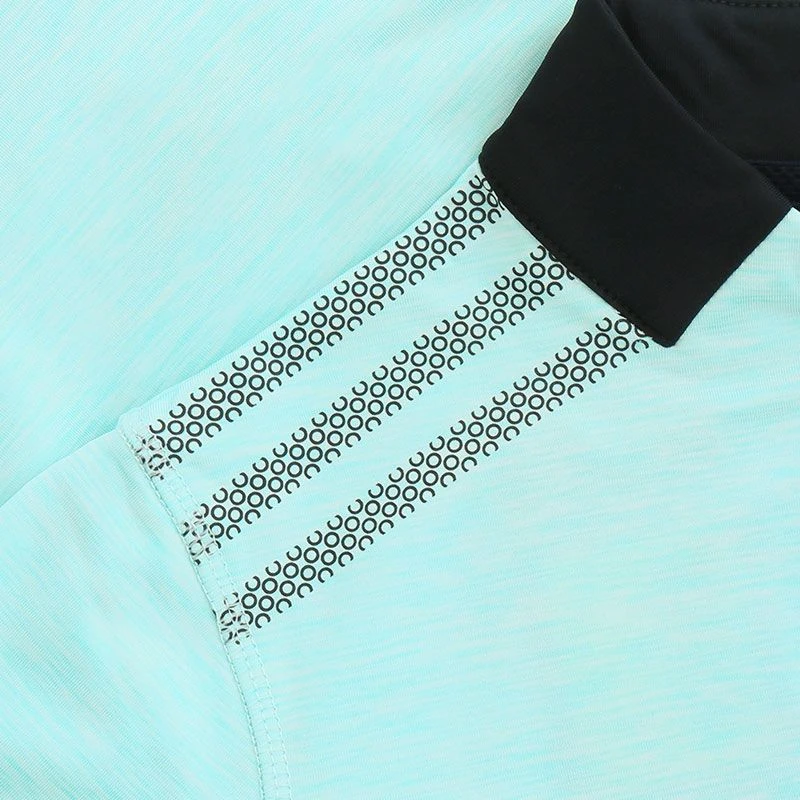 Women's Pluto Brushed Half Zip Top Green / Marine 6 Women's Pluto Brushed Half Zip Top Green / Marine - Image 6