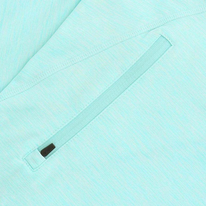 Women's Pluto Brushed Half Zip Top Green / Marine 7 Women's Pluto Brushed Half Zip Top Green / Marine - Image 7