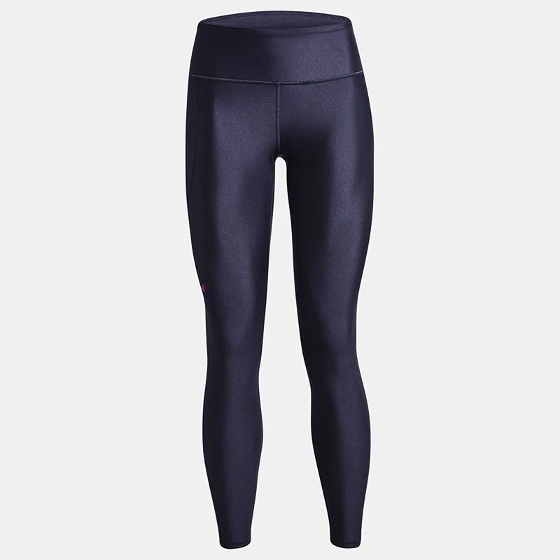 Under Armour Women's HeatGear® Armour No-Slip Waistband Full-Length Leggings Tempered Steel / Strobe 1 Under Armour Women's HeatGear® Armour No-Slip Waistband Full-Length Leggings Tempered Steel / Strobe