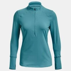 Under Armour Women's UA Qualifier Run 2.0 Half Zip Glacierblue / Glacier Blue / Reflective -Under Armour Store ps1365632 433 hf