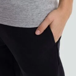 Canterbury Women's Tapered Cuffed Fleece Bottoms Black -Under Armour Store q a005159989 e