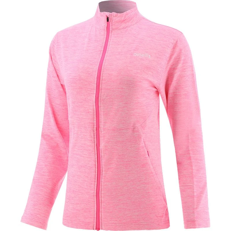 Women's Reece Full Zip Fleece Jacket Pink 4 Women's Reece Full Zip Fleece Jacket Pink - Image 4