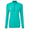 Ronhill Women's Tech Thermal Half Zip Top Jade / Grape -Under Armour Store rh 005742 wmns tech thermal 12 zip tee rh 00784 jadegrape front