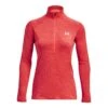 Under Armour Women's Tech™ Twist ½ Zip Beta / Pomegranate / Metallic Silver 10 Under Armour Women's Tech™ Twist ½ Zip Beta / Pomegranate / Metallic Silver -Under Armour Store s7.ps1320128 628 hf