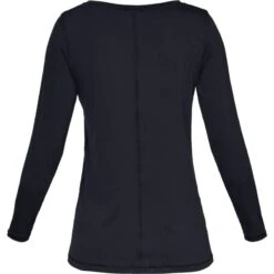 Under Armour Women's HeatGear® Armour Long Sleeve Top Black / Metallic Silver 9 Under Armour Women's HeatGear® Armour Long Sleeve Top Black / Metallic Silver -Under Armour Store s7.ps1328966 001 hb