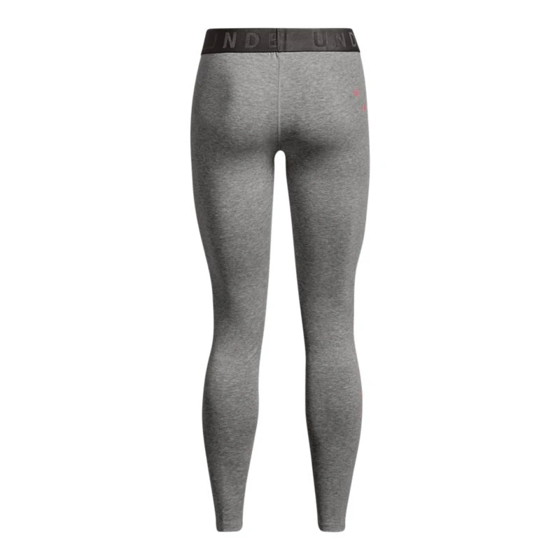 Under Armour Women's Favorite Graphic Legging Charcoal Light Heather / Black / Beta 6 Under Armour Women's Favorite Graphic Legging Charcoal Light Heather / Black / Beta - Image 6