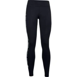 Under Armour Women's UA Favourite Wordmark Leggings Black / White -Under Armour Store s7.ps1356403 001 hf