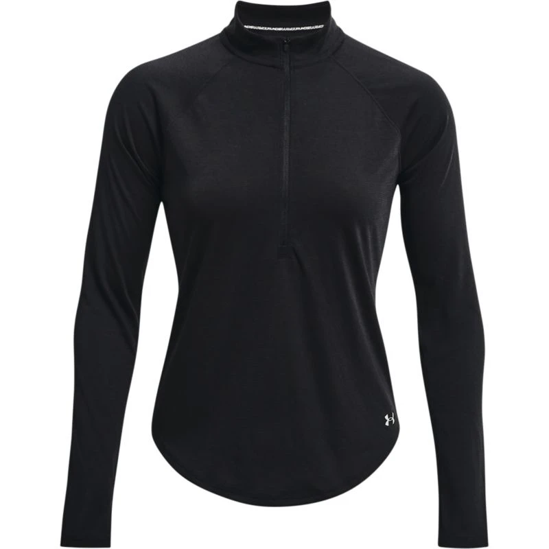 Under Armour Women's UA Streaker Run Half Zip Top Black / Reflective 5 Under Armour Women's UA Streaker Run Half Zip Top Black / Reflective - Image 5
