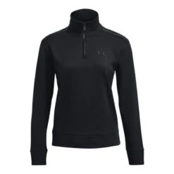 Under Armour Women's Quarter Zip Top Black 10 Under Armour Women's Quarter Zip Top Black -Under Armour Store s7.ps1373058 001 hf