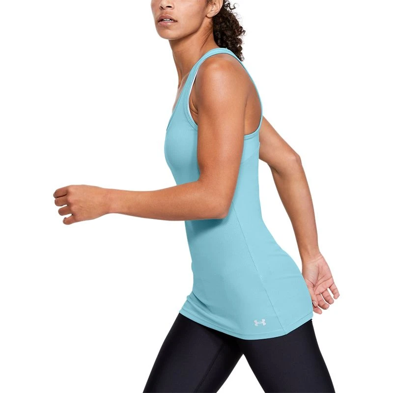 Under Armour Women's Tech Victory Vest Blue Haze / Rift Blue / Met Silver 3 Under Armour Women's Tech Victory Vest Blue Haze / Rift Blue / Met Silver - Image 3