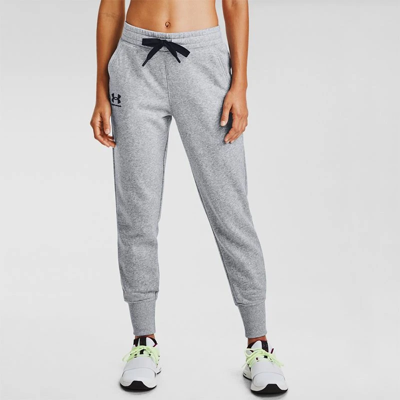 Under Armour Women's Rival Fleece Joggers Grey 1 Under Armour Women's Rival Fleece Joggers Grey