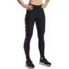 Under Armour Women's HeatGear® Armour Branded Leggings Black / Meteor Pink 2 Under Armour Women's HeatGear® Armour Branded Leggings Black / Meteor Pink -Under Armour Store s7.v5 1361046 002 fc