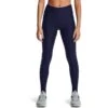 Under Armour Women's HeatGear® Armour No-Slip Waistband Branded Leggings Midnight Navy / Mineral Blue -Under Armour Store s7.v5 1361046 410 fc