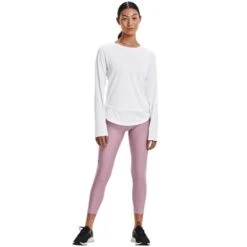 Under Armour Women's UA Tech™ Vent Long Sleeve T-Shirt White / Black 7 Under Armour Women's UA Tech™ Vent Long Sleeve T-Shirt White / Black -Under Armour Store s7.v5 1366130 100 fsf