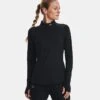 Under Armour Women's UA Qualifier Run 2.0 Half Zip Black / Black / Reflective 15 Under Armour Women's UA Qualifier Run 2.0 Half Zip Black / Black / Reflective -Under Armour Store v5 1365632 001 fc