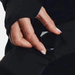 Under Armour Women's UA Qualifier Run 2.0 Half Zip Black / Black / Reflective -Under Armour Store v5 1365632 001 thumb