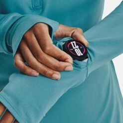 Under Armour Women's UA Qualifier Run 2.0 Half Zip Glacierblue / Glacier Blue / Reflective -Under Armour Store v5 1365632 433 sidedet